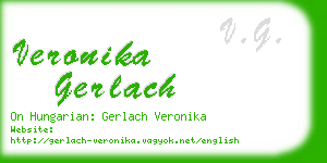 veronika gerlach business card